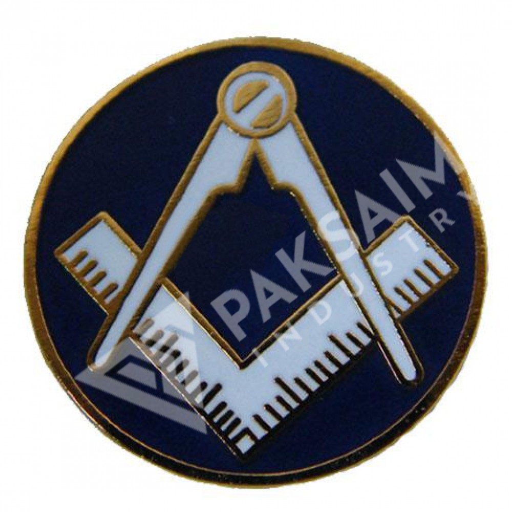 Masonic Metal Badge